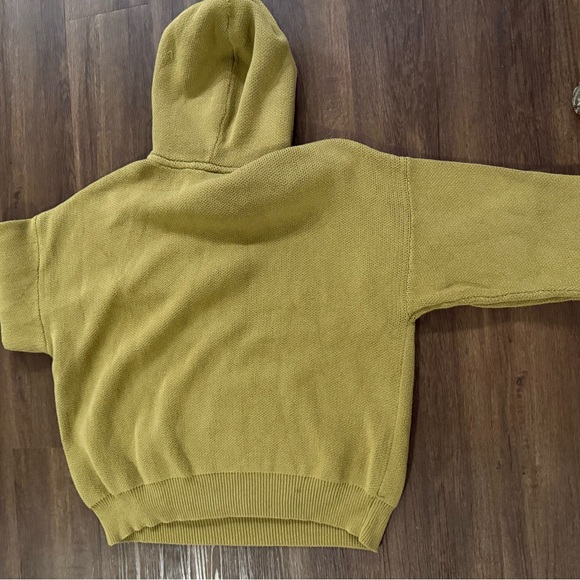 Essentials Mustard Knit Sweater - Picture 3 of 3